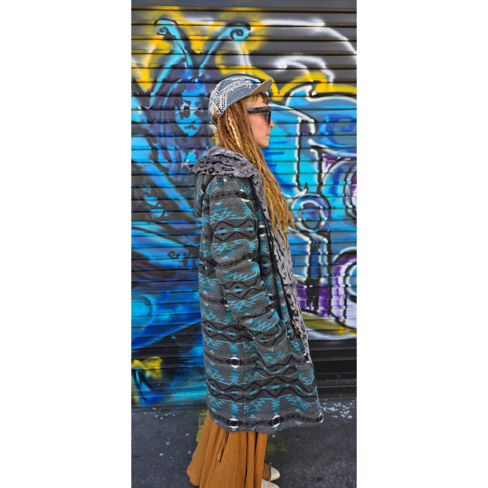 Azure Tribe Classic Coat - Kimono Dave